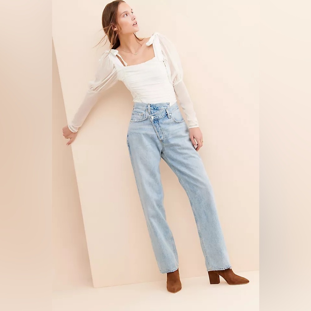 AGOLDE Criss Cross Jeans